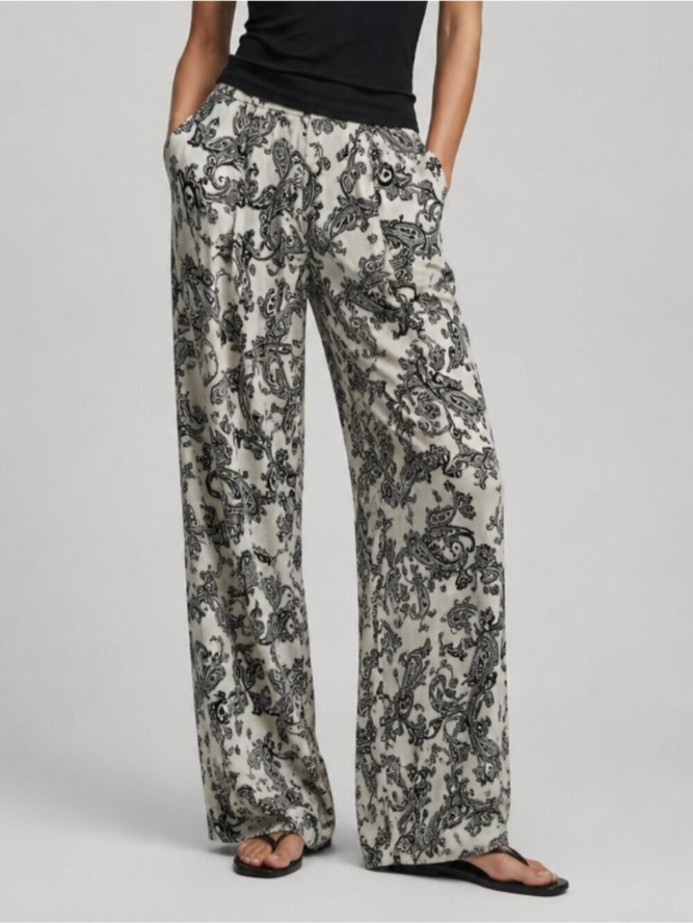 Zara Paisley Pants